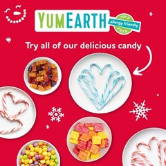 Organic Peppermint Mini Candy Canes – 30 Count, & Allergen-Free Treat