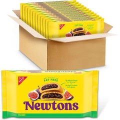 Newtons Fat Free Soft & Fruit Chewy Fig Cookies, (Fig Bars), 12 – 10 oz Packs
