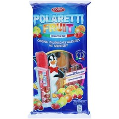 DOLFIN Polaretti FRUIT Freezer Pops ice cream -Made in ITALY- 10 pops- FREE SHIP