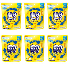 Japan Ramune candy Kabaya Foods Salt Charge Tablets Salt Lemon 81g × 6 bags