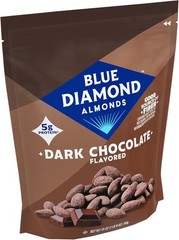 Oven Roasted Dark Chocolate Almonds, 25 oz Resealable Bag