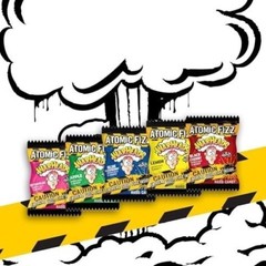 Warheads Atomic Fizz Extreme Sour Hard Candy 1.48 Oz Can Ages 4+ Assort. Flavors