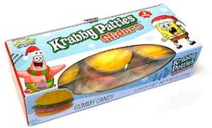 SpongeBob SquarePants 3 Pack Giant Krabby Patties Sliders Gummy Candy 9.52 Oz
