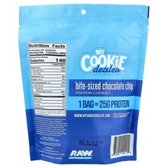Bite-Sized Protein Cookies, Chocolate Chip, 5 oz (142 g)