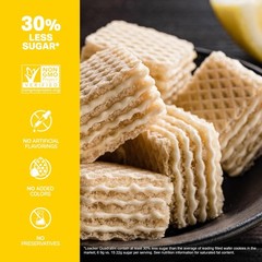 Lemon Wafer Cookies – Quadratini 250g | Delicious Crunchy Snack Treats