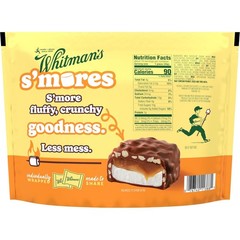 Whitman’s S’Mores Candy Bag Caramel-Marshmallow, 0.73 oz, 10 pack