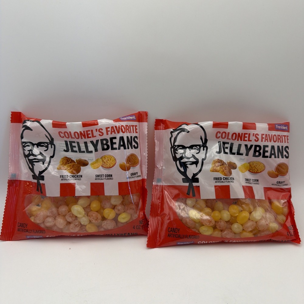 KFC Colonel’s Favorite Jelly Beans Candy (2) 4 Oz. Bags – 2026