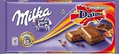 3 x 100g Milka Daim Chocolate bars NEW & fresh # free shipping from Germany