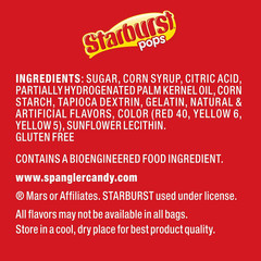 Candy Original Starburst Lollipops – Bulk Candy Variety Pack with Fruit Lollipop