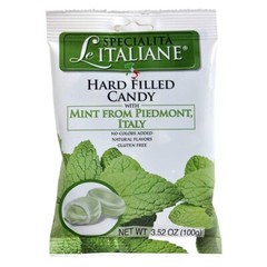 Delicate Mint Filled Hard Candy from Italy – Pack of 3, Individually Wrapped