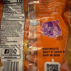 Brach’s Candy Corn 4.2 Oz Bags (Lot Of 20 Bags) BBD March 28 2026 Candy Snack