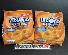 (2) Life Savers Butter Rum Hard Candy Individually Wrapped, Sharing Size – NEW⚡️