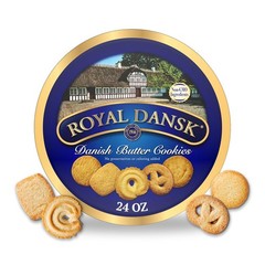 Danish Butter Cookies, Premium Assorted Cookies in a Gift Tin, Great for Sharing