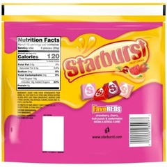 Starburst FaveReds Fruit Chews BULK CANDY- 50 PIECES