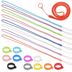 8 Pcs Lanyard Pen Holder Silicone Leash Thread Set Versatile Miss New