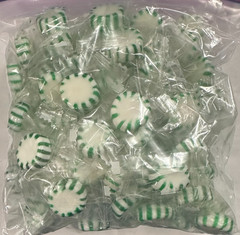 Individually Wrapped Spearmint Disc Hard Candy – 11.4 oz. bag Bulk Delight Bag