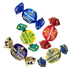 Walkers’ Nonsuch Assorted Toffees & Chocolate Éclairs | Contains English Creamy,