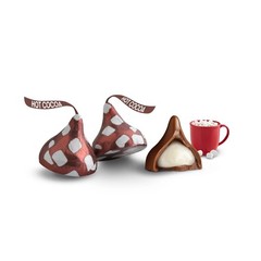 KISSES HERSHEY’S-HOT COCOA MARSHMALLOW CREAM MILK CHOCOLATE BULK BAG VALUE NOW