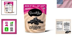 Gourmet Australian Licorice – Soft & Chewy, No High Fructose Corn Syrup, 7oz