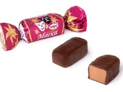 Рахат,Маска, Chocolate candies Rakhat Mask 1000 gr/Kazakh candies,Glazed candies