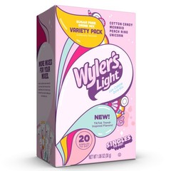 Wyler’s Light Singles to Go Powder Packets, 1.06 Ounce (Pack of 1), Variety