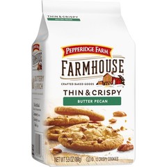 Pepperidge Farm Farmhouse Thin & Crispy 5.9 Ounce (Pack of 1), Brown, Yellow