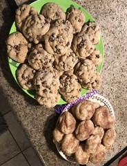 1 Dozen Gluten Free Chocolate Chip Cookies 12 Classic Celiac Snacks Homemade