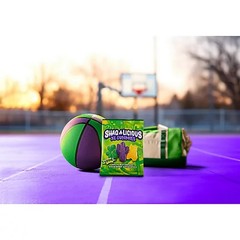 Shaq-A-Licious XL Gummies Sour Chewy Gummy Candy, 6.2oz X 38Bags {Bulk Sale}