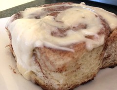 HomemadeGooey Cinnamon Buns with choice of Cream Cheese or Butter Cream Filling