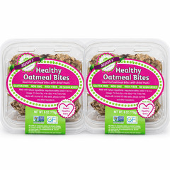 Alyssa’s Oatmeal Bites Gluten Free Cookies Healthy Bakery Snacks Pack of 2