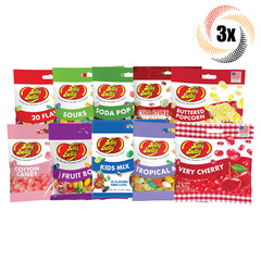3x Bags | Jelly Belly Gourmet Beans Variety Flavor Candy | 3.5oz | Mix & Match!