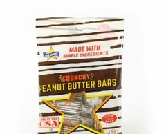 (1) Atkinson’s Crunchy Peanut Butter Bars 3oz Bag Gluten Cholesterol Free Keto