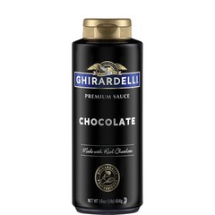 Ghirardelli premium sauce chocolate net wt 5lb 7.3oz