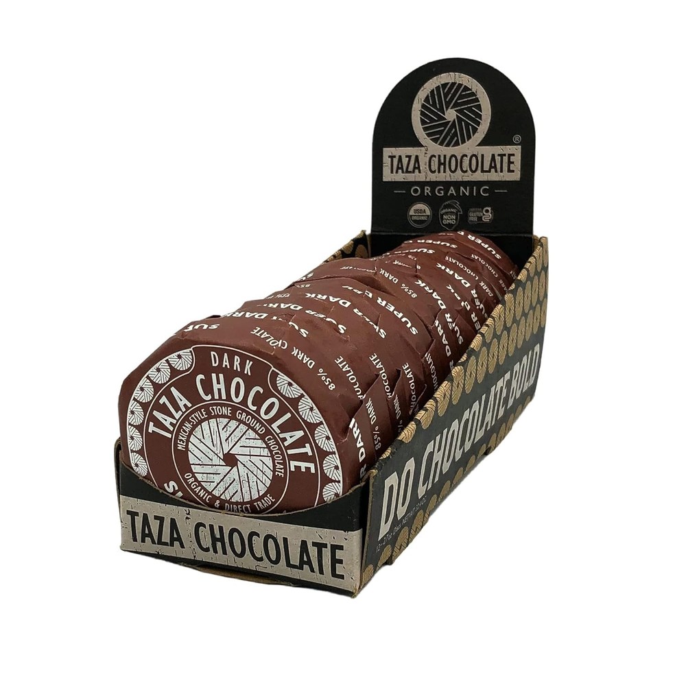 Mexicano Dark Chocolate Disc 85%, Organic, Vegan, 2.75oz, 12 Count