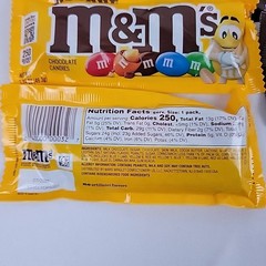 M&M – 11 Bags Total – 6 Peanut 1.74 Oz & 5 Milk Chocolate 1.69 Oz