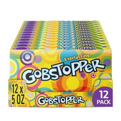 Everlasting Gobstopper, Candy, Jawbreaker Candy, 5 Oz (12 Ct)