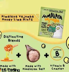 Himalaya Vajomba Sport Candy Honey Lime Mint Flavour (12 Packs/BOX)