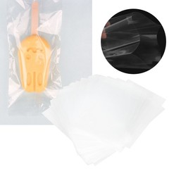 10x16cm 100Pcs Ice Cream Bags Transparent Rectangular Shape Candy Chocolate N