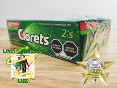 3 PACK! CLORETS 60 PACK OF MINT Flavored Gum 360 Pieces Of Gum !⚡🚚