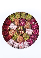 Zaitoune Turkish Delight Mix – 9 oz | Luxury Coatings of Pomegranate, Pistach…