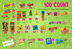 Mexican Candy Mix Assortment, Dulces Mexicanos, Includes Vero Mango, Salsaghetti