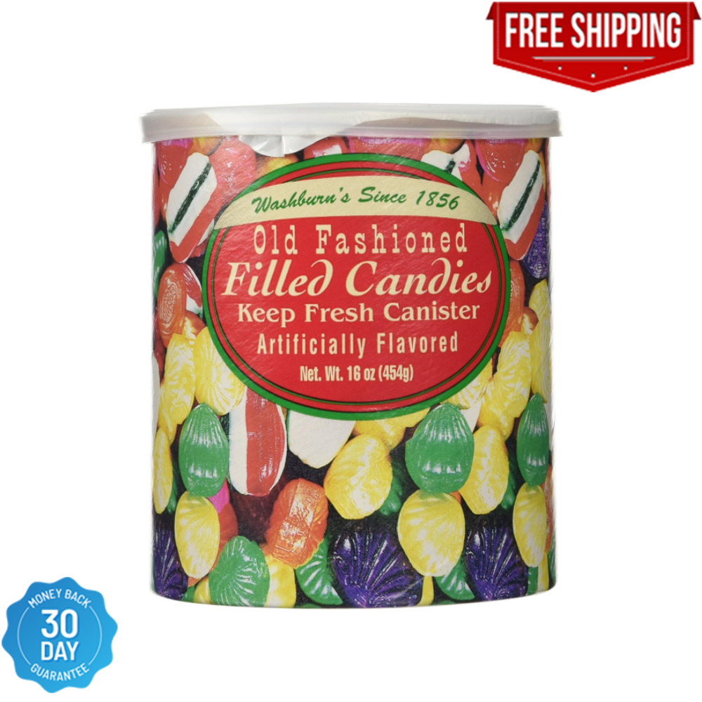 Washburn’s Old Fashioned Hard Filled Candy, 16 oz