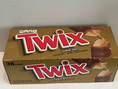 Twix Caramel Cookie Chocolate Candy Bars Bulk Pack 36 ct