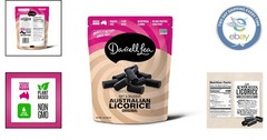 7oz Soft Black Licorice – Plant-Based, No High Fructose Syrup, Made in Australia