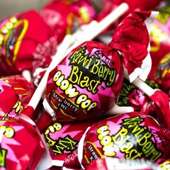Charms Blow Pops, Kiwi Berry Blast Flavor, 48-Count 48 Count (Pack of 1), Red