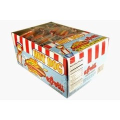 eFrutti Gummi Hot Dog 60ct Box