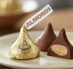 Hershey’s KISSES MILK CHOCOLATE ALMOND, Bulk VALUE PRICE-PICK YOUR CRAVING NOW!!