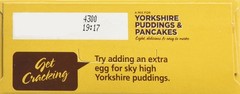 Original Yorkshire Pudding Mix 142g (case of 6 boxes)