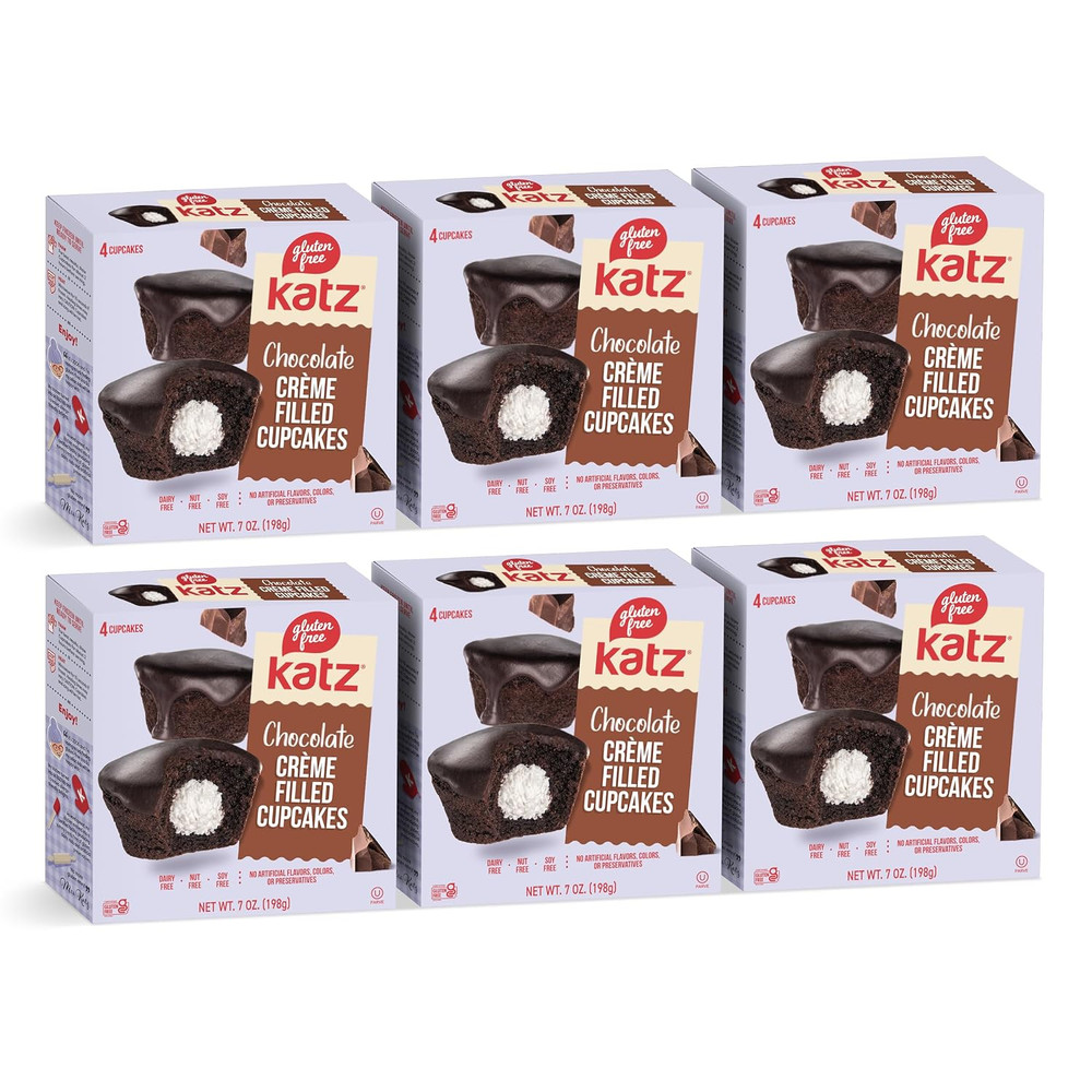 NEW Chocolate Creme Filled Cupcakes Snacks Dairy Free Nut Free