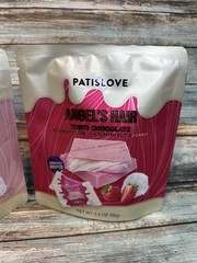 Patislove Angel’s Hair Milk & White Chocolates Lot of 2 Bags 3.4oz Each BB 2/27
